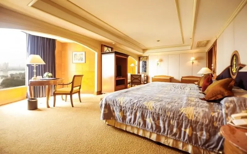 ห้องคิง สวีท | โรงแรมมณเฑียร ริเวอร์ไซด์ กรุงเทพ แถว พระราม 3 ระดับ 5 ดาว ติดแม่น้ำเจ้าพระยา